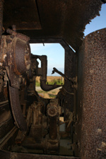 Bunker- und Geschützanlagen oberhalb der Steilküste*