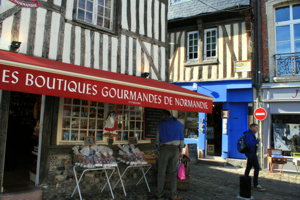 In den Gassen von Honfleur