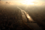 Die Sonne kommt zurück über der Seine* Die Sonne kommt zurück über der Seine*