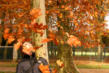 ... direkt ins Gesicht.