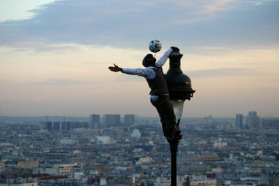 Straßenkünstler in Montmatre I