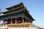 Der Wanchun Pavillon ist der höchste Punkt im Jingshan Park.