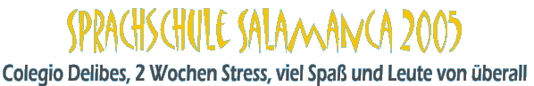 Überschrift: Sprachschule Salamanca