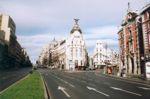 Gran Via in Madrid.