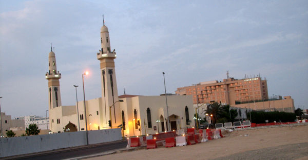 Moschee und Hotel Moschee und Hotel