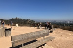 Blick vom Inspiration Point im Topanga State Park.