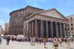 Am Pantheon hätten wir auch sehr lange warten müssen.