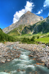 Wanderkarte in der Region Fürenalp.