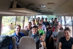 Mit dem Minibus in 45 min zum Machame Gate. [1]