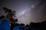 Unglaublicher Sternenhimmel über dem Machame Camp. [2]