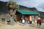Rangerstation am Barranco Camp. Rangerstation am Barranco Camp.