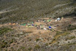 Barranco Camp. Zu unserer Zeit waren wenige Wanderer unterwegs.