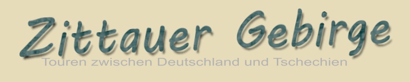 Überschrift: Zittauer Gebirge