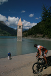 Kirchturm im Reschensee