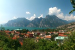 Blick auf den nördlichen Gardasee - Endlich haben wir das Ziel erreicht