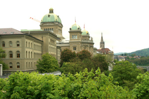Schweizer Bundeshaus.