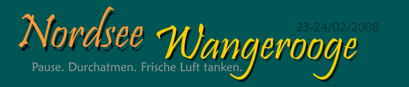 Überschrift: Wangerooge