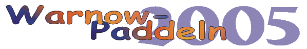 Überschrift: Warnowpaddeln 2005